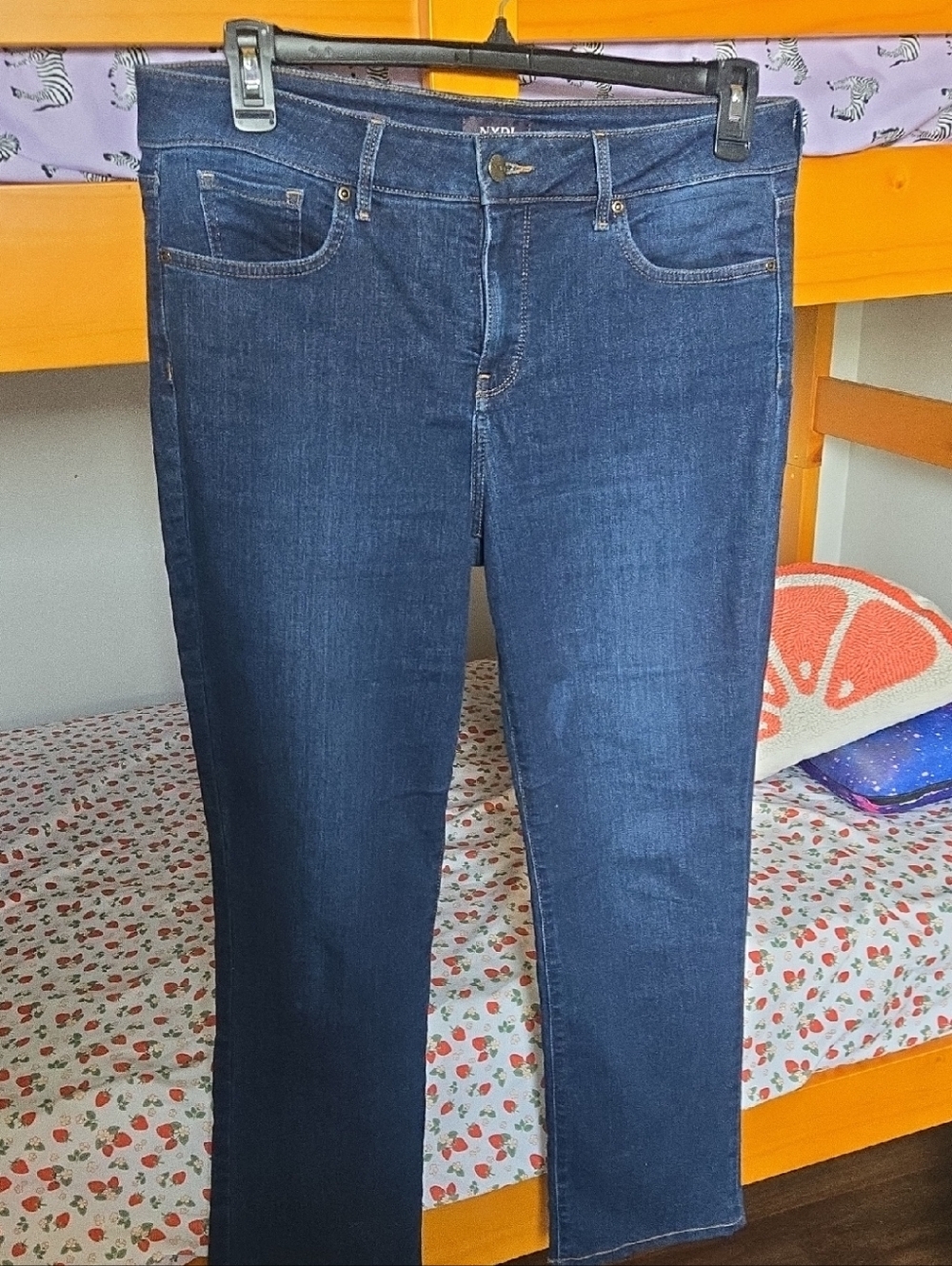 NYDJ Dark Indigo Straight Leg Jeans